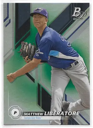 2019 Bowman Platinum Top Prospects #TOP-17 Matthew Liberatore
