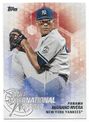 2018 Topps Update An International Affair #IA-31 Mariano Rivera