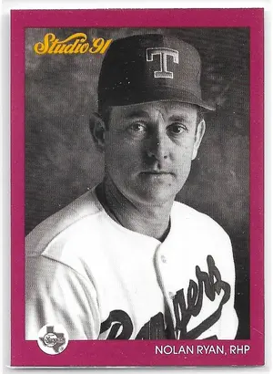 1991 Studio #128 Nolan Ryan