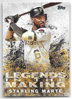 2018 Topps Update Legends in the Making #LITM-7 Starling Marte