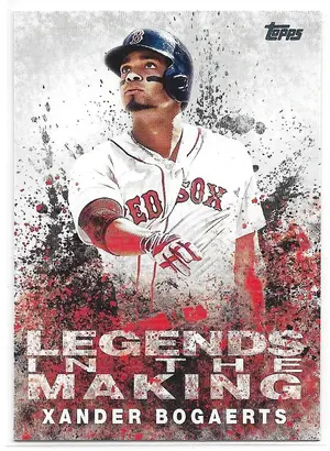 2018 Topps Update Legends in the Making #LITM-23 Xander Bogaerts