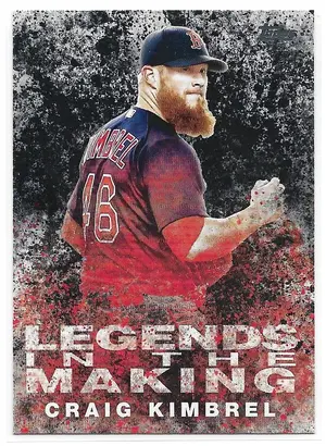 2018 Topps Update Legends in the Making Black #LITM-29 Craig Kimbrel