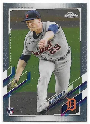 2021 Topps Chrome #103 Tarik Skubal RC