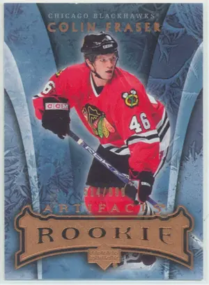 2007-08 ARTIFACTS - COLIN FRASER #142 ROOKIE 514/999