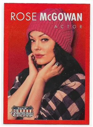 2015 Panini Americana Red #64 Rose McGowan