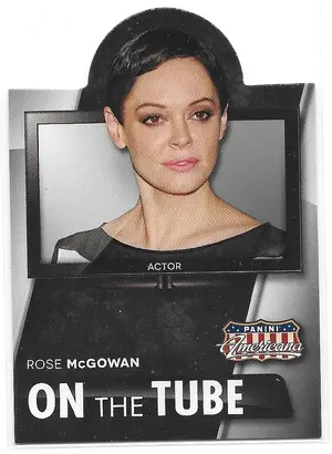 2015 Panini Americana On The Tube Modern #39 Rose McGowan