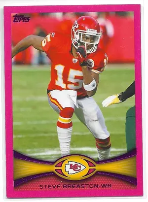 2012 Topps Pink #232 Steve Breaston (152/399)