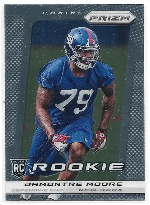 2013 Prizm #220 Damontre Moore RC