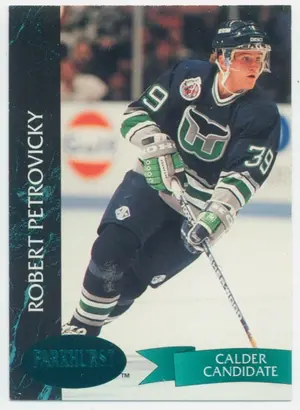 1992-93 PARKHURST - ROBERT PETROVICKY #61 EMERALD ICE