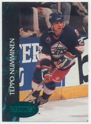 1992-93 PARKHURST - TEPPO NUMMINEN #438 EMERALD ICE