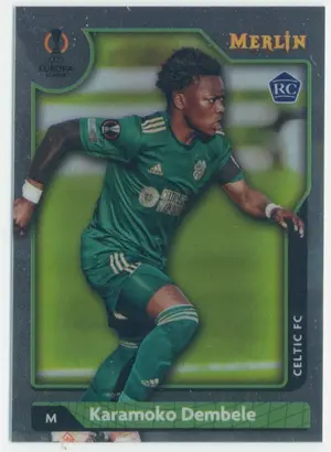 2021-22 Topps Merlin Collection Chrome UCL - Karamoko Dembele #53 Rookie
