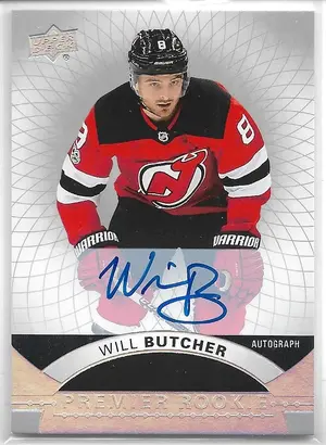 2017-18 Premier Silver Spectrum #75 Will Butcher RC
