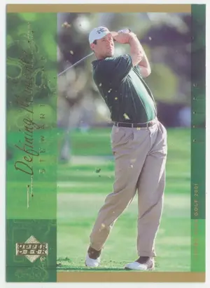 2001 Upper Deck - Stewart Cink #133 Defining Moments