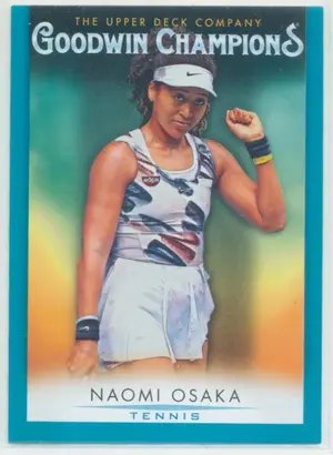 2021 Goodwin Champions - Naomi Osaka #15 Turquoise Parallel