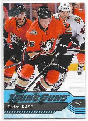 2016-17 Upper Deck #489 Ondrej Kase RC (Young Guns)