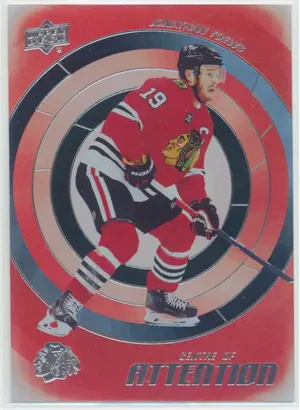 2022-23 UPPER DECK - JONATHAN TOEWS #CA-22 CENTRE OF ATTENTION