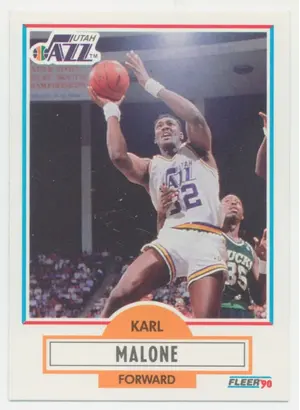 1990-91 Fleer - Karl Malone #188