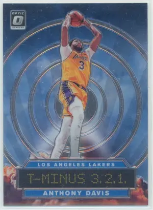 2019-20 Panini Donruss Optic - Anthony Davis #2 T-Minus 3, 2, 1