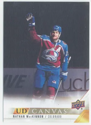 2022-23 UPPER DECK - NATHAN MacKINNON #C21 UD CANVAS