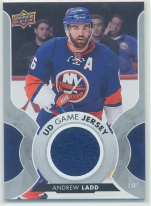 2017-18 UPPER DECK - ANDREW LADD #GJ-AL GAME JERSEY