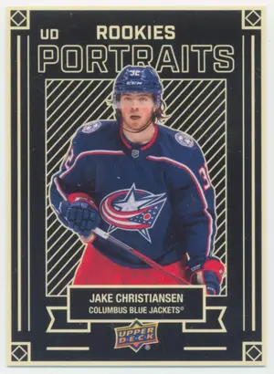 2022-23 UPPER DECK - JAKE CHRISTIANSEN #P-54 UD PORTRAITS