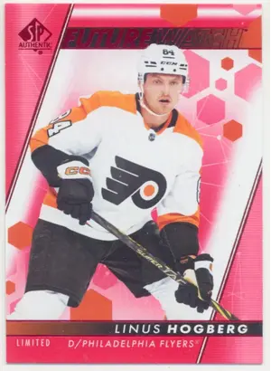 2022-23 SP AUTHENTIC - LINUS HOGBERG #185 FUTURE WATCH LIMITED RED