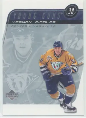 2002-03 UPPER DECK - VERNON FIDDLER #456 YOUNG GUNS