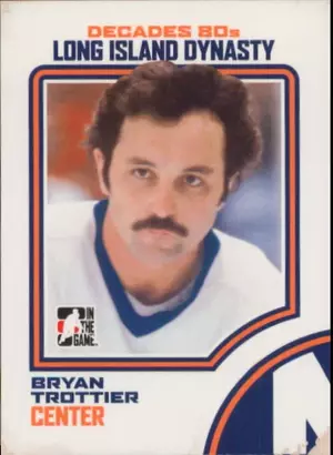 2010-11 DECADES 1980s - BRYAN TROTTIER #LID-03 LONG ISLAND DYNASTY