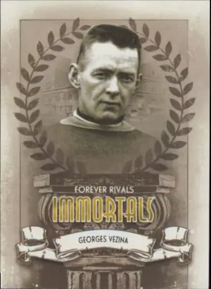 2012-13 FOREVER RIVALS - GEORGES VEZINA #I-01 IMMORTALS