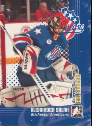 2009-10 BETWEEN THE PIPES - ALEXANDER SALAK #AR-05 AHL ROOKIES
