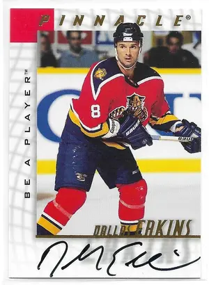 1997-98 Be A Player Autographs #86 Dallas Eakins RC