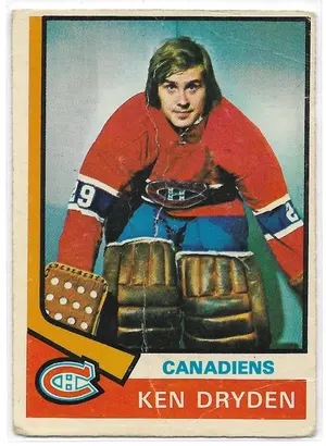1974-75 O-Pee-Chee #155 Ken Dryden *