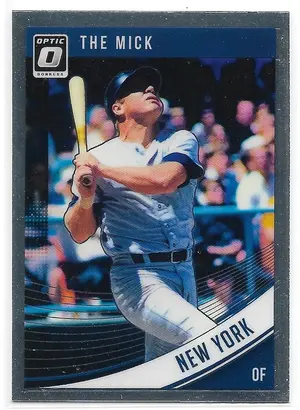 2018 Donruss Optic Variations #165 Mickey Mantle "The Mick"