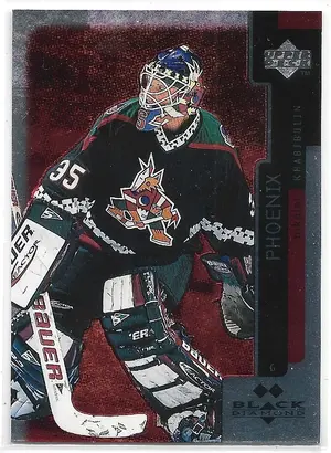 1997-98 Black Diamond Double Diamond #53 Nikolai Khabibulin