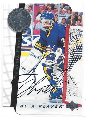 1995-96 Be A Player Signatures Die-Cut #S192 Dominik Hasek