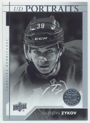2017-18 UPPER DECK - VALENTIN ZYKOV #P-99 UD PORTRAITS