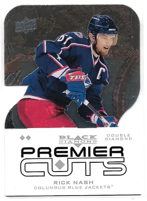 2008-09 Black Diamond Premier Cuts #PDC38 Rick Nash (Double Diamond)