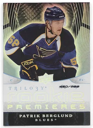 2008-09 Trilogy #136 Patrik Berglund RC (450/999)
