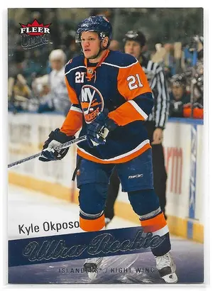 2008-09 Ultra #217 Kyle Okposo RC