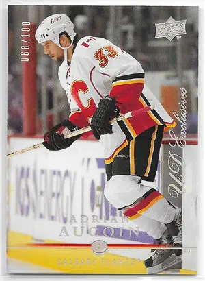 2008-09 Upper Deck UD Exclusives #173 Adrian Aucoin (068/100)