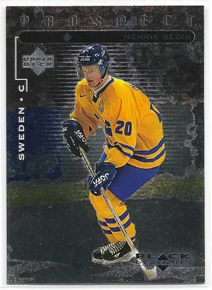 1998-99 Black Diamond #110 Henrik Sedin