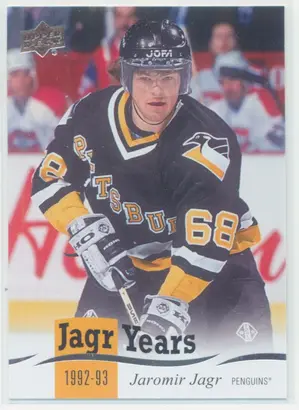 2018-19 UPPER DECK - JAROMIR JAGR #JJ-3 JAGR YEARS