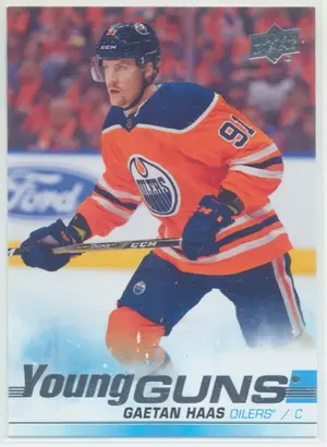 2019-20 UPPER DECK - GAETAN HAAS #232 YOUNG GUNS