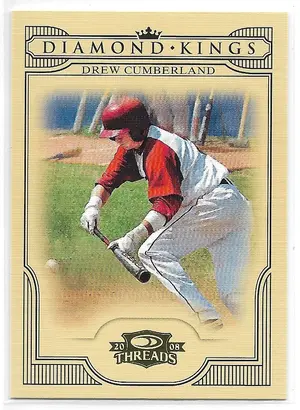 2008 Donruss Threads Diamond Kings #DK-17 Drew Cumberland