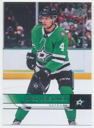 2021-22 UPPER DECK EXTENDED - MIRO HEISKANEN #T-23 2006-07 UPPER DECK RETRO