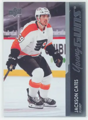 2021-22 UPPER DECK - JACKSON CATES #238 YOUNG GUNS