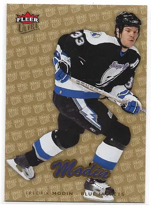 2006-07 Ultra Gold Medallion #55 Fredrik Modin