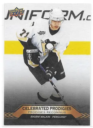 2024-25 Tim Hortons Celebrated Prodigies #CP-7 Evgeni Malkin