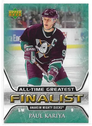 2005-06 Upper Deck All-Time Greatest #2 Paul Kariya
