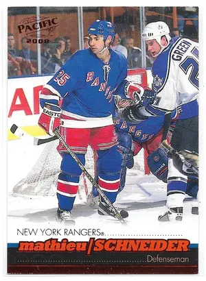 1999-00 Pacific Red #280 Mathieu Schneider